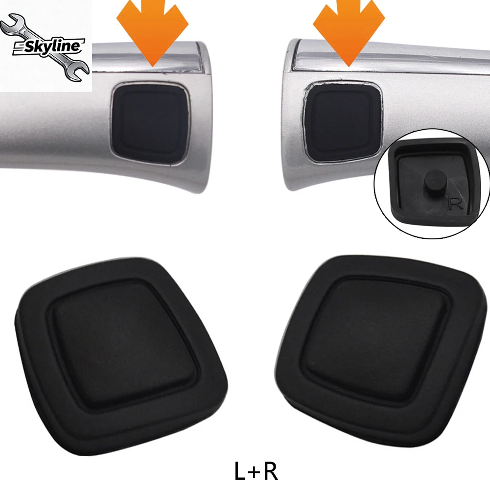 Keyless Entry Door Handle Button Cover Cap Rubber For S/CL/SL Cass W220 R230 C215 A2207601370 A2207601470