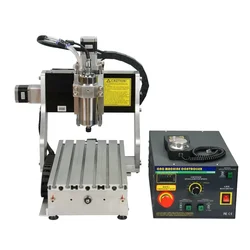 Industrial Use Wood Metal Engraving Cutting Milling Machine 3020 800W 3 Axis 4 Axis with Handwheel 2030 PCB PVC Engraver Cutter