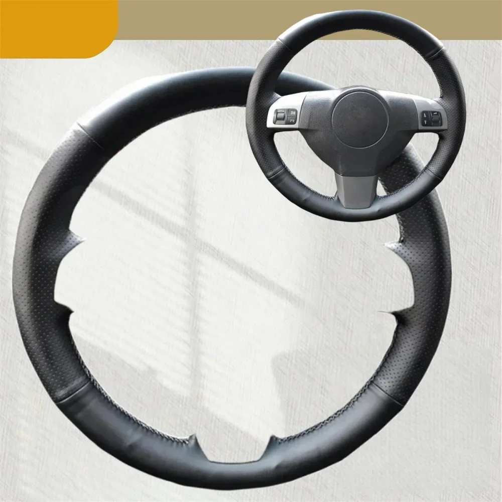 Car Steering Wheel Cover For Opel Astra(H) Zaflra(B) Signum Vectra(C) Non-Slip Artificial Leather Car Accessories Steering Wrap