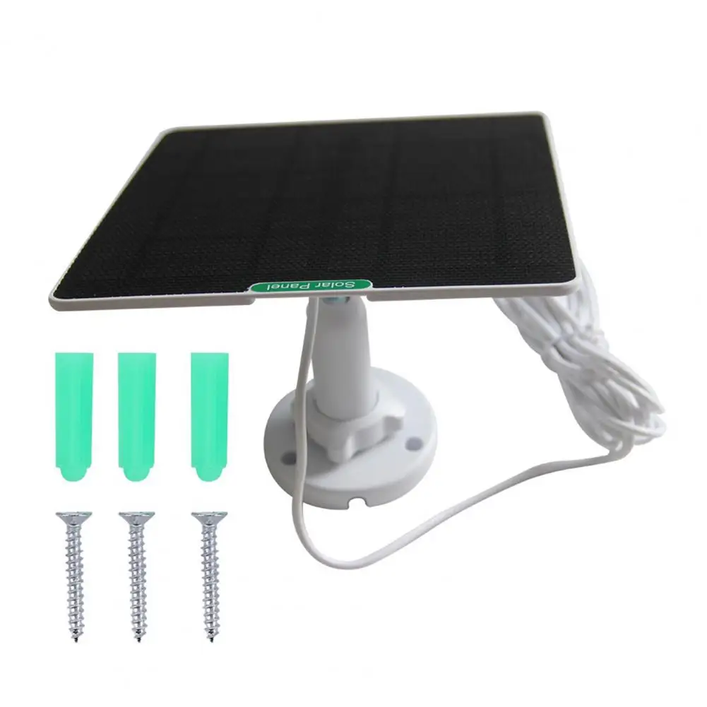 Low-light Environment Solar Panel Solar Panel with Short Circuit Protection Ip67 Waterproof Solar Charger Easy Install for Arlo