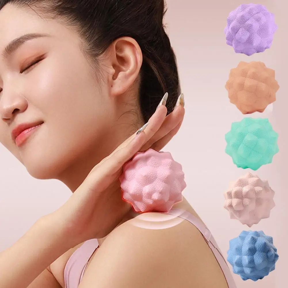 

1 pc TPE Spiky Massage Ball Fitness Yoga Foot Pain Relief Plantar Fasciitis Muscle Relaxation Ball Sports Equipment