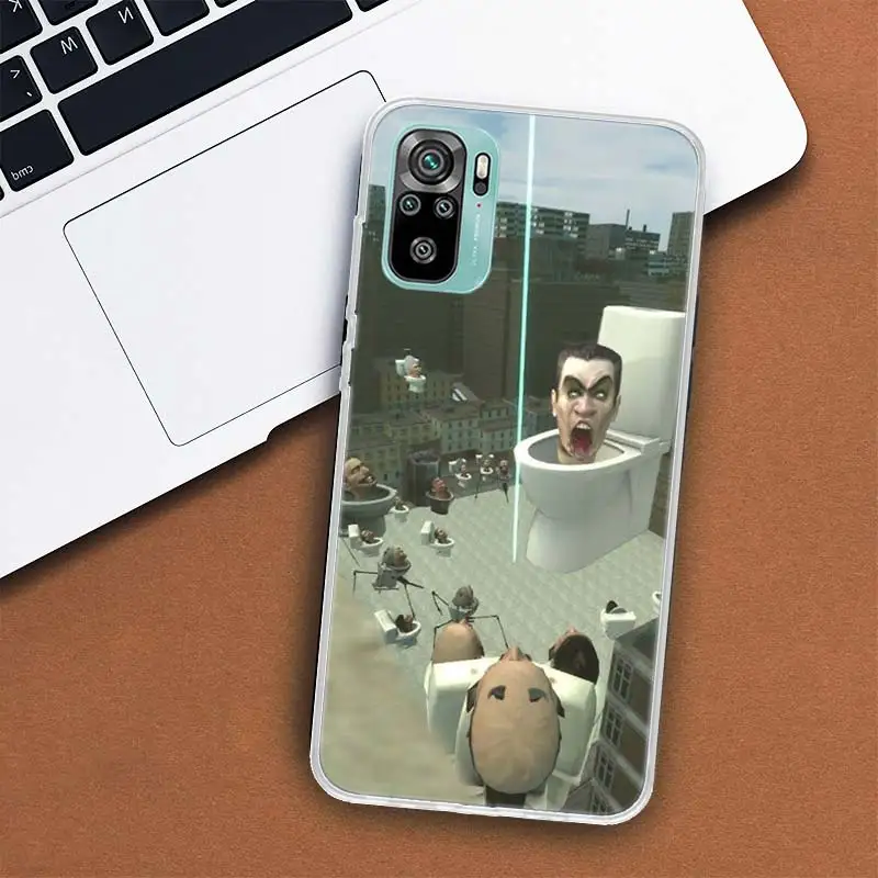 S-Skibidi Toilet Mobile Cell Phone Case For Xiaomi Redmi Note 13 Pro Plus 5G Cover 12 12C 10X 10C 10A 9 10 9T 9C 9A 8A 8 7A 7 6A