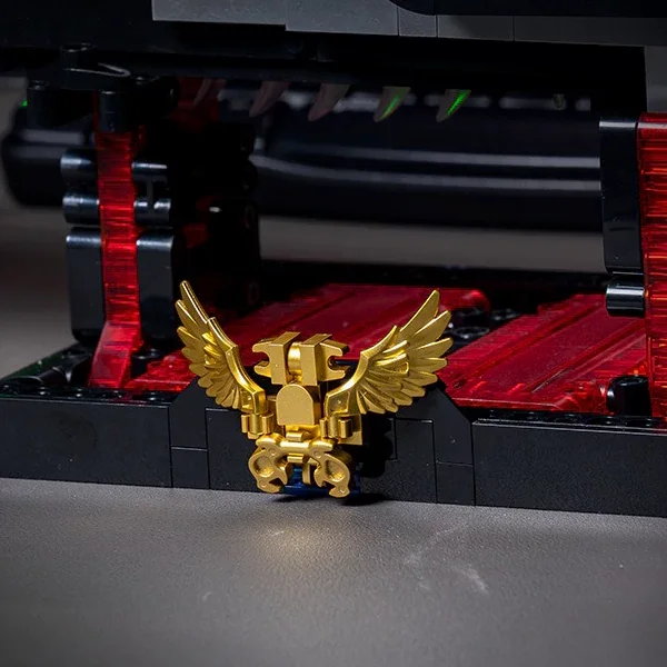 Bloques de construcción de espada de cadena eléctrica MOC de película, 1818 Uds., conexión de motosierra, armas de potencia, bloques de modelismo, juguetes creativos para montar, regalo