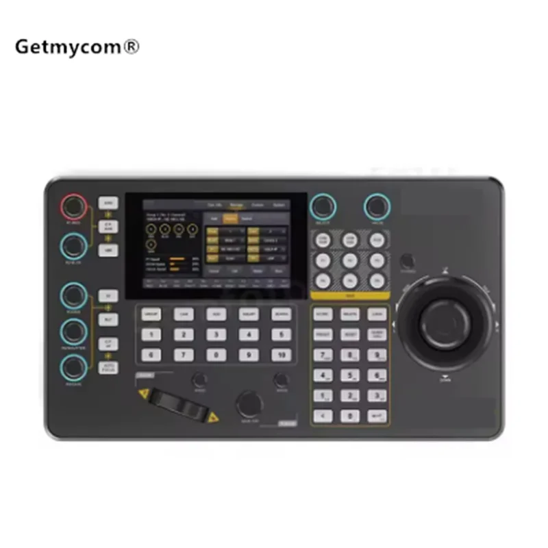 for AVMATRIX PKC4000 PKC4000-NDI 5" Touchscreen IP & Serial PTZ Camera Controller Pan/Tilt/Zoom/Lock PTZ Controls