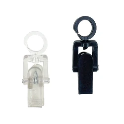 Plastic Hang Clips Sign Poster Card Display Clamp Holders Products Rotatable Ring Strong Grip 200pcs