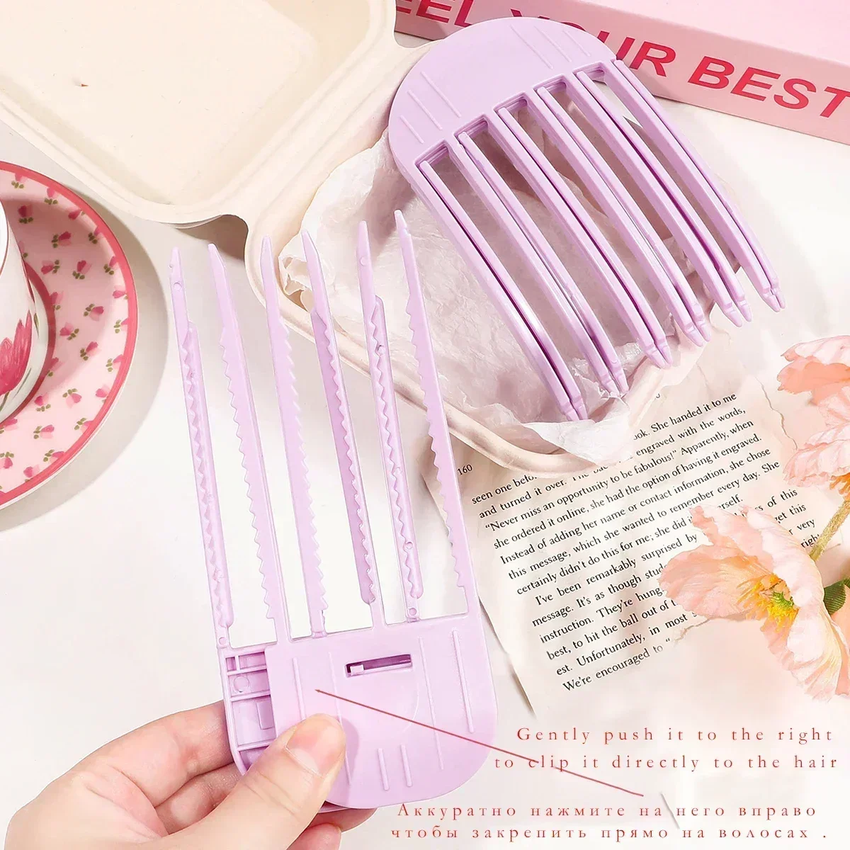Hair Roller Bangs Clips Hair Clips Roots Volumizing Fluffy Hairpin Hair Curling Women Curling Fixed Shape Clips Fashion Volume