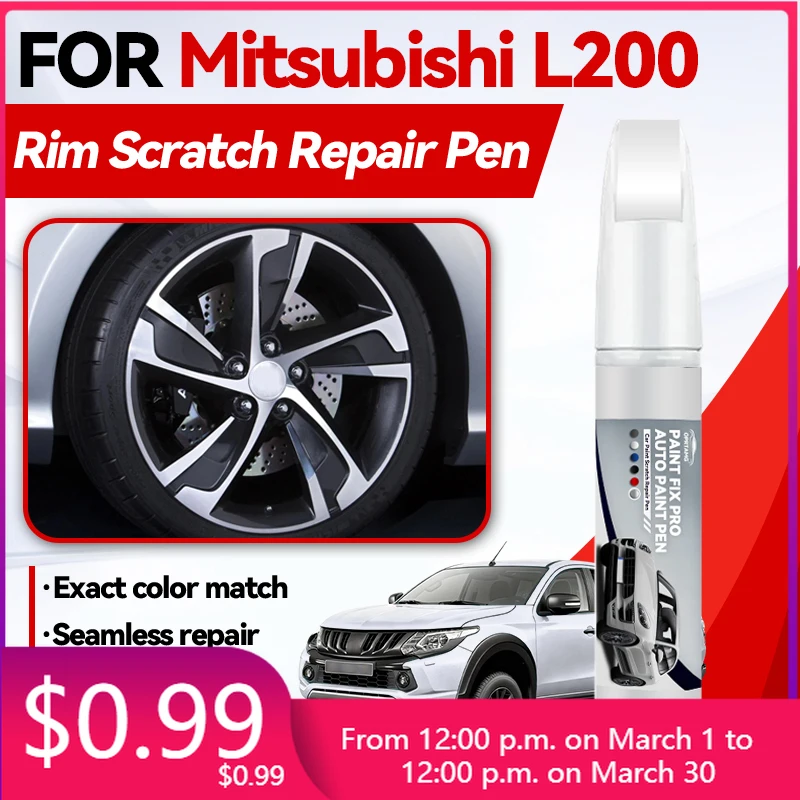

Автомобильные аксессуары для Mitsubishi L200 1996-2026: Набор для ремонта царапин на краске (оранжевый, серебристый, черный, белый, зеленый, синий)