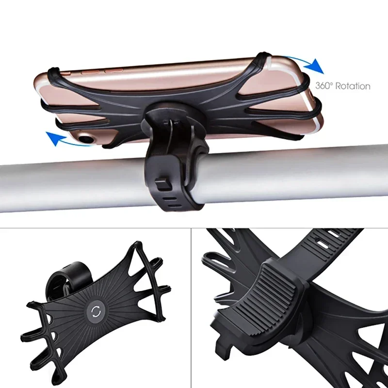 Baby Kinderwagen Zubehör Handy Halter Drehbare Baby Rack Universal 360 Kinderwagen Warenkorb Telefon Halter für iPhone GPS Gerät – Detail 3