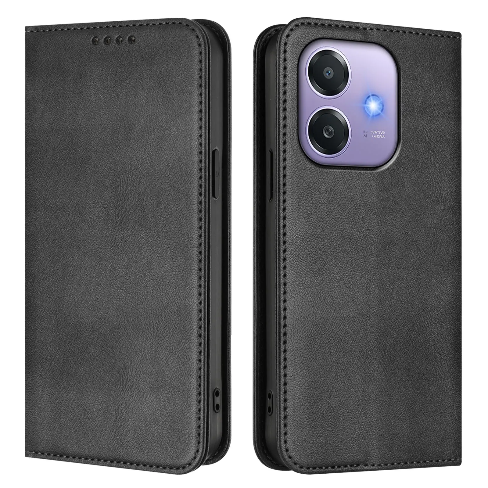 CXKJ Black Personalizzata Custodia per Oppo A54 5G (6.50 Pollice),con la Tua Foto,Immagine o Scritta Cover,Silicone Case Antiurto Bumper,per A54 5G Cover Personalizzata