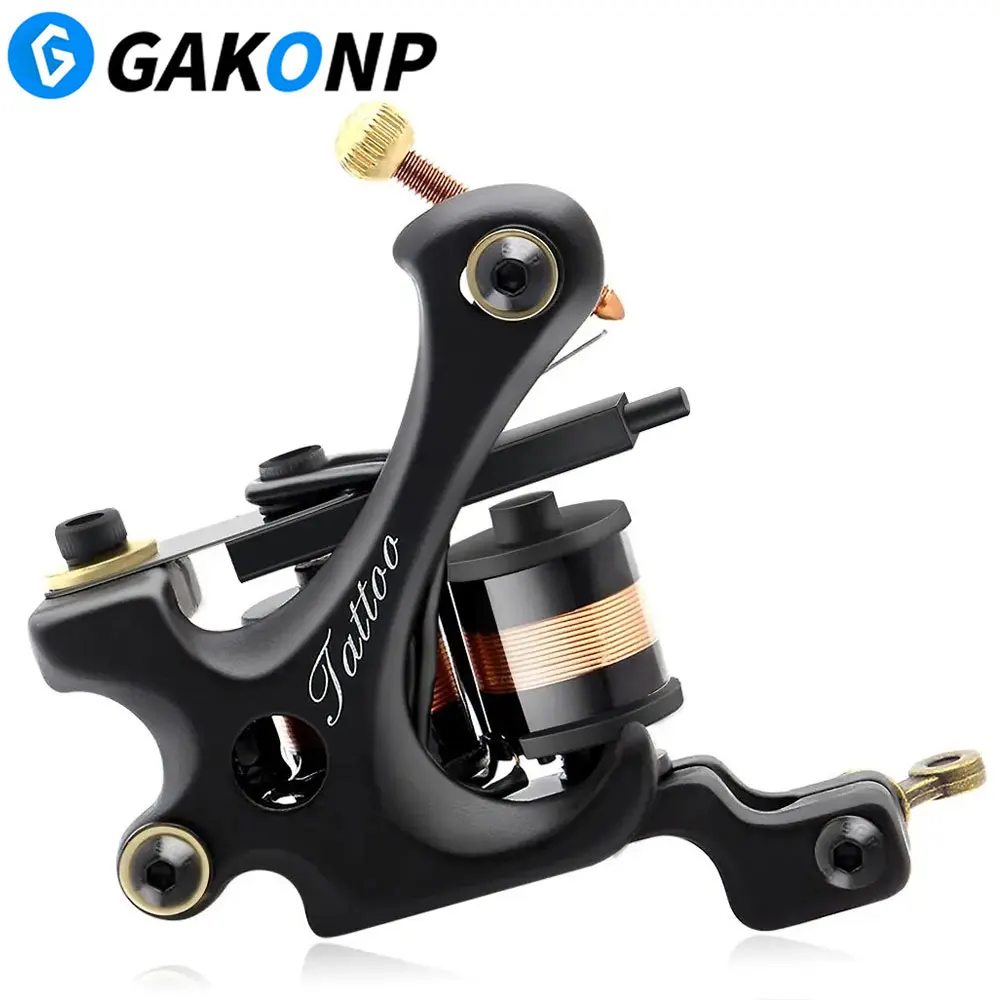 

Hot Sale Coil Tattoo Machine Iron 10 Wrap Coils Tattoo Guns for Liner Shader Tattoo Machine Gun Equipment Supplies