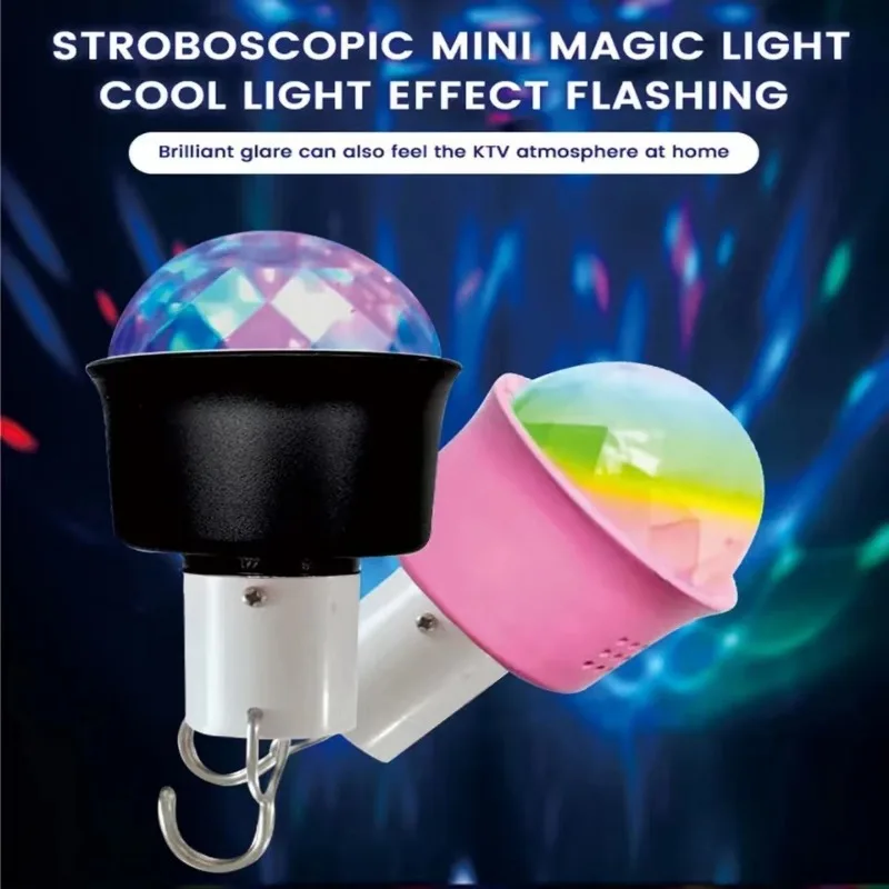 Mini USB Aufladen bunte Nachtlicht Atmosphäre führte Licht Sprach steuerung Weihnachten Geburtstags feier Pickup Licht RGB Magic Ball