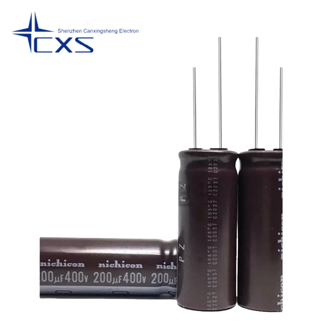 5pcs 400V 200UF 18X45mm 200UF400V Japan Nichicon Capacitor PZ Series High Frequency Low Impedance Full Series