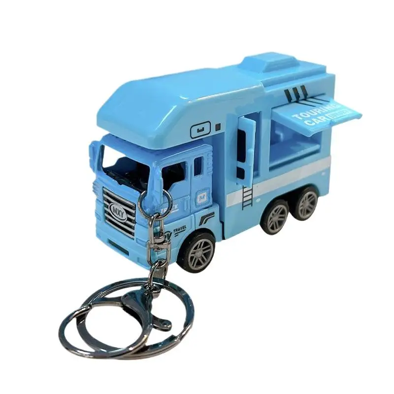 1 szt. 1:48 Odlewany Model Samochodu Turystycznego ze Stopu Metali, Zabawka dla Dzieci, Prezent dla Kobiet i Mężczyzn, Zawieszka do Torby, Brelok, Samochód Zabawka