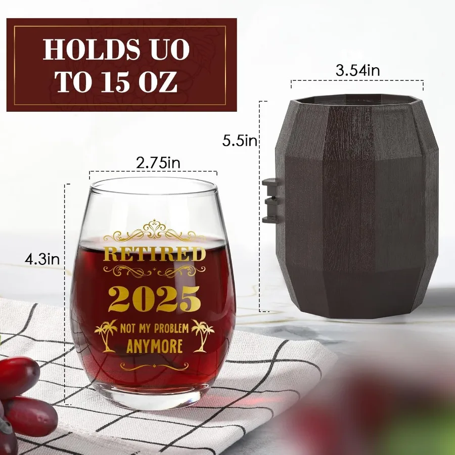 هدايا التقاعد للرجال المتقاعدين 2025 ليس مشكلتي بعد الآن هدايا التقاعد السعيدة لها زميل زعيم رئيس المعلم