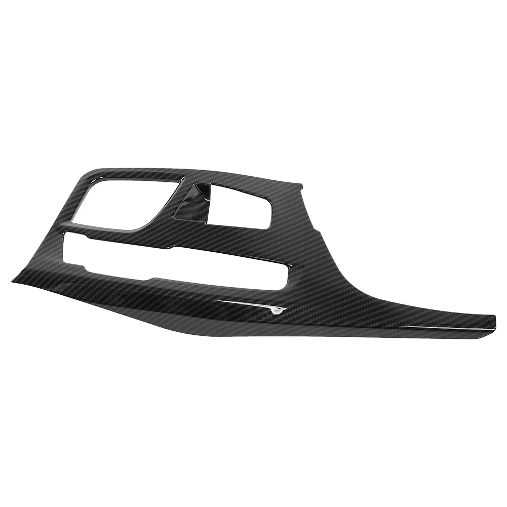 Carbon Fiber Style ABS Plastic Car Center Console Gear Shift Panel Cover Trim for BMW 5 Series G30 2017-2018 Car Sticker