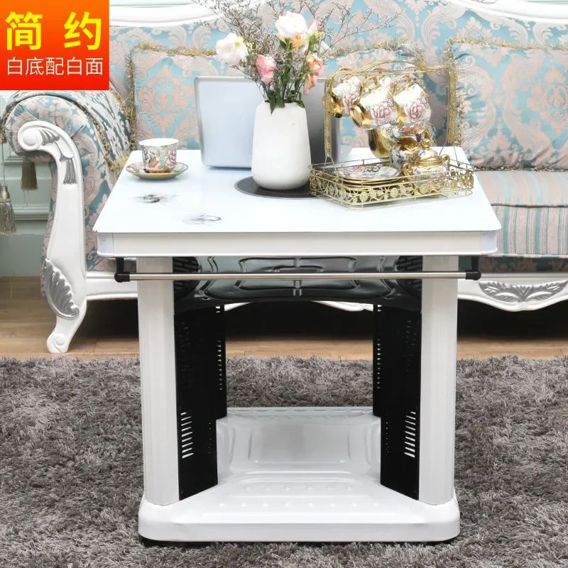 Leptos Multifunctional Electric Heating Table Roasting Stove Household Warmer Grill BBQ Hot Pot Cooker Indoor Portable Heater