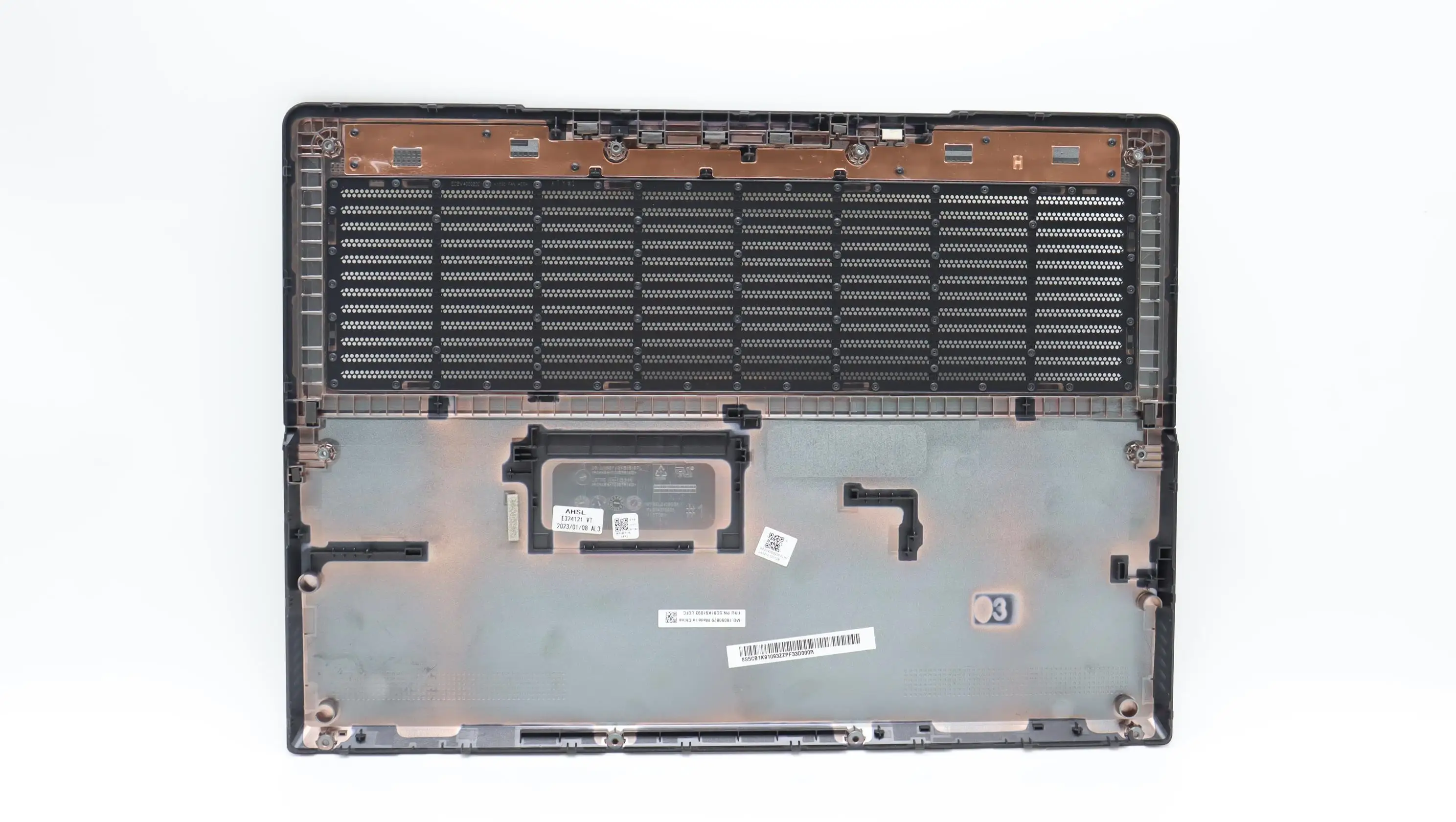 Imagem -02 - Laptop Shell Inferior para Lenovo Legion Pro 16arx8 Tampa Traseira 5cb1k91093