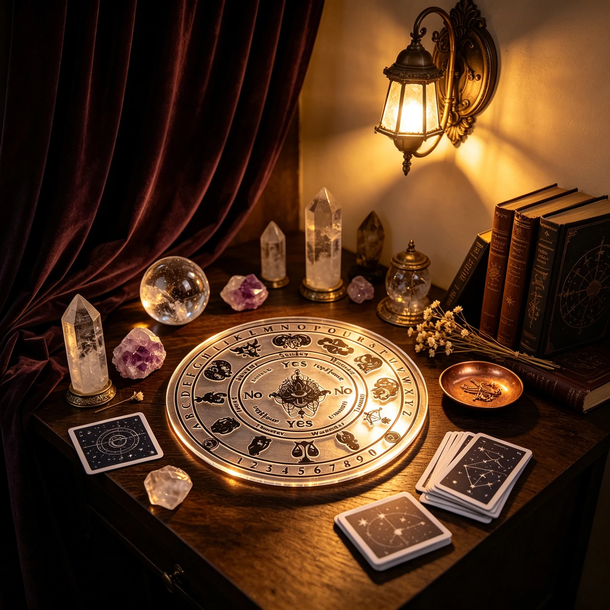 12 Constellation Clear Acrylic Pendulum Board Yes No Answer Divination Spiritual Altar Decor Witchcraft Crystal Grid Supply