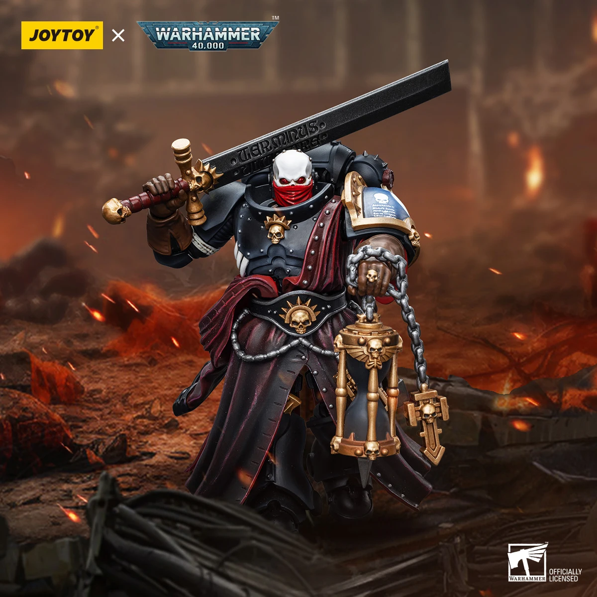 JOYTOY Warhammer 40,000 1/18 Actionfiguren Ultramarines Judiciar