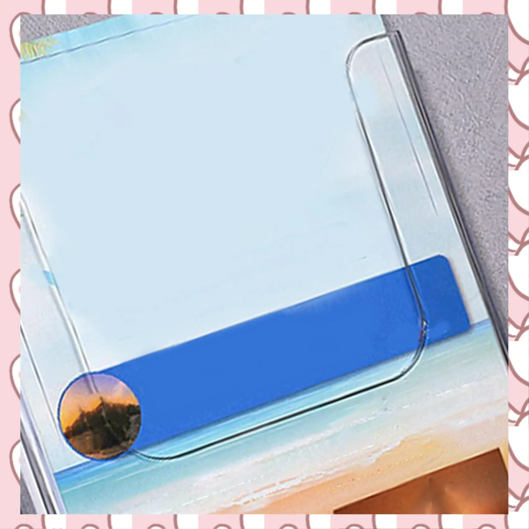 

HHTL 3X Letter Holder Mail Organizer Wall Mount Hook Acrylic Home Office Decoration