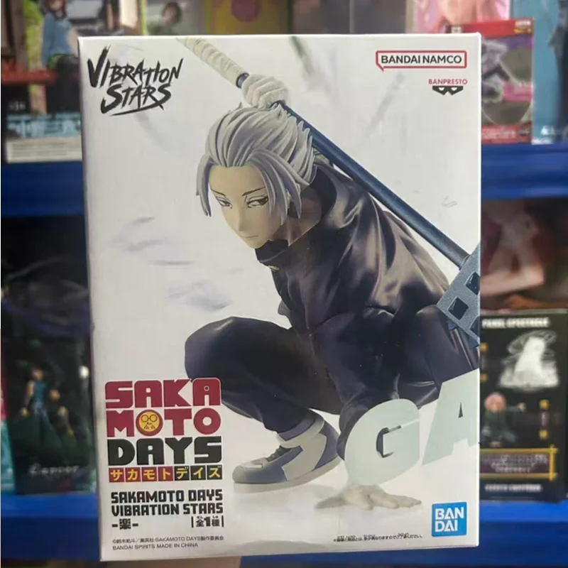 Original Bandai Namco Banpresto Sakamoto días Gaku estrellas vibratorias Pvc Anime figura modelo coleccionista ornamento juguete para regalo en Stock