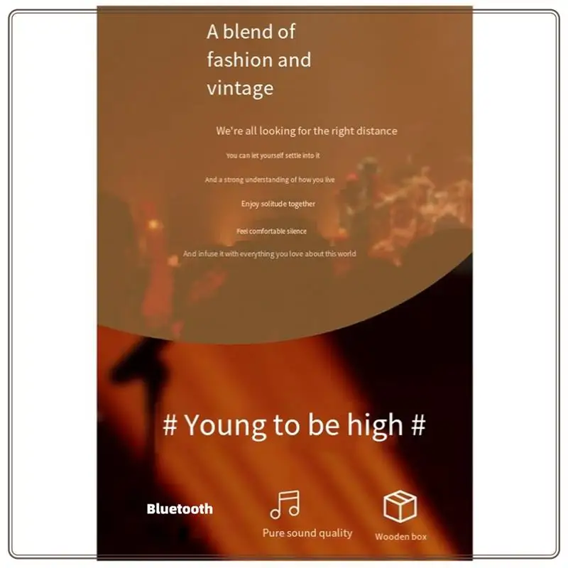 Reliable-T03L Bluetooth レコードプレーヤー多機能ヴィンテージターンテーブル蓄音機木製ビニールレコードオーディオプレーヤー、T03L Blueto