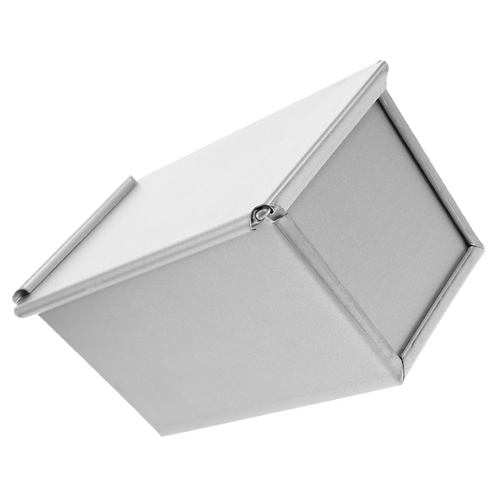 

Aluminum Plated Toast Box Loaf Pan Household Mold Bread Baking Silver Plating Non Stick Reusable Easy Clean Metal Material