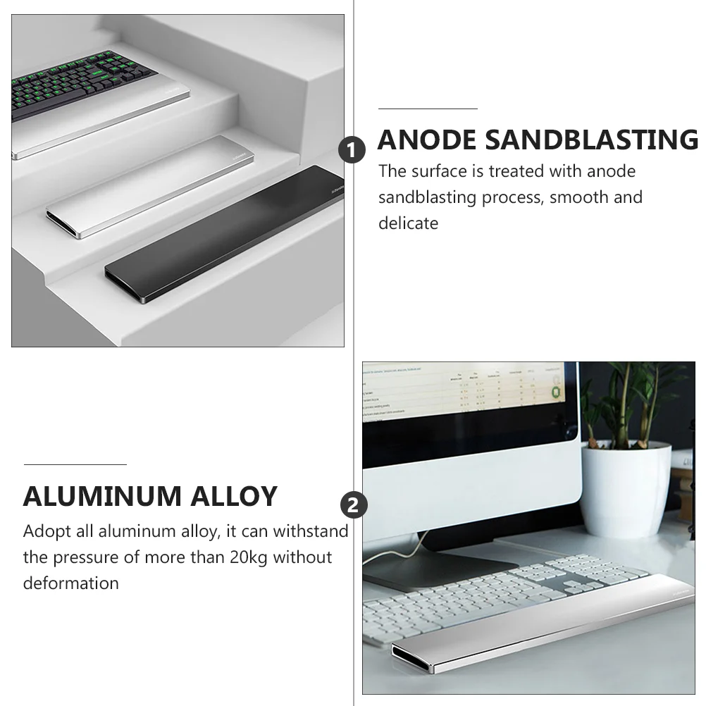 Keyboard Rest Manicure Tool Drilling Rig Wrist Pad Mouse Hand for Aluminum Alloy Support