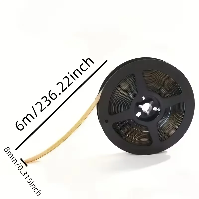 1PC 6m/236.22inch Ceramic Tile Gap Tape Floor Gap Beautiful Seam Tapes Sticker Kitchen Bathroom Waterproof Home Decor Strip