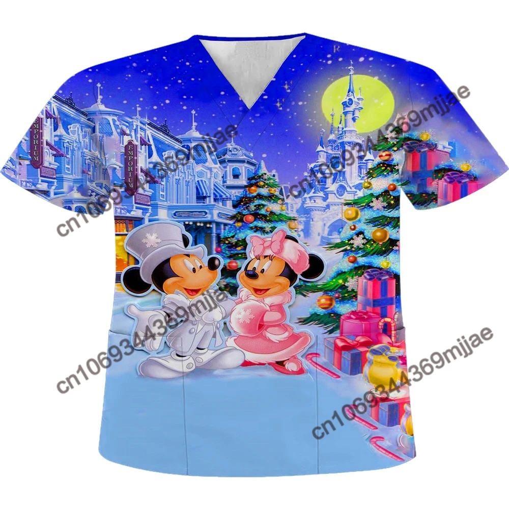 Disney Nurse Uniform Pocket Cheap Women's Clothing and Free Shipping Offers Vintage Y 2k Clothes for Woman 2023s Aesthetic Yk2