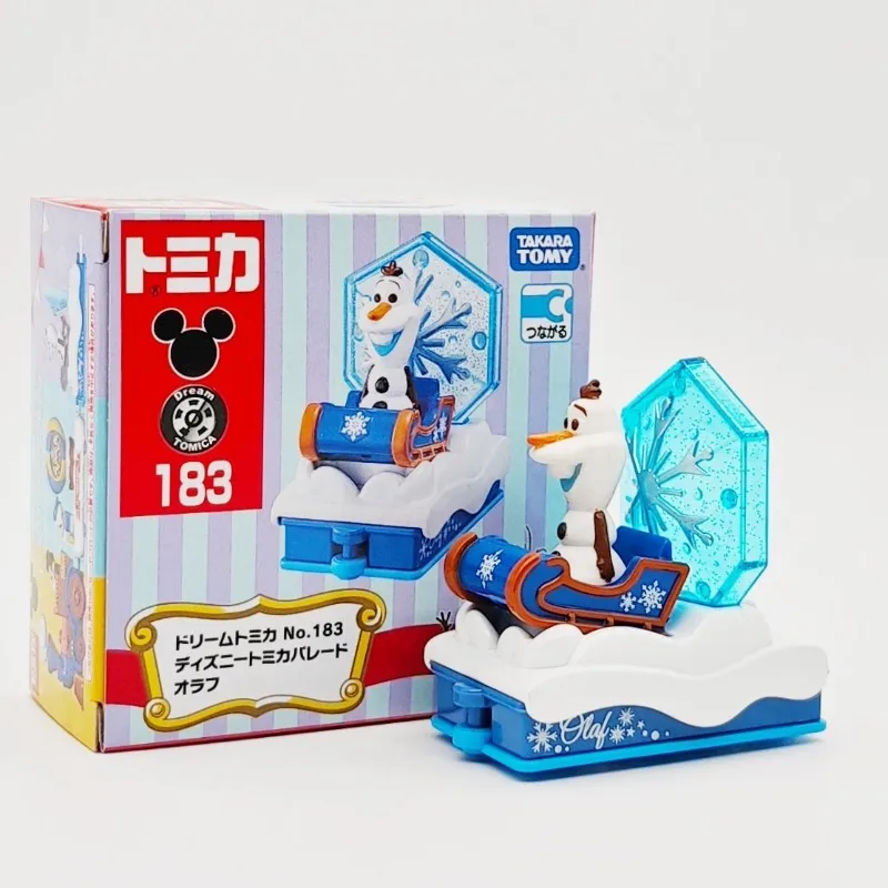 

TOMY Tomica Disney Olaf, легкосплавный автомобиль 183, круизная поплавковая игрушка в подарок для мальчиков и девочек