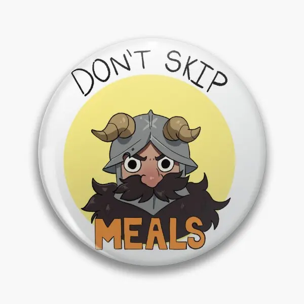 Dungeon Meshi Cute Senshi  Soft Button Pin Hat Decor Fashion Metal Badge Creative Collar Women Jewelry Gift Funny Cute Cartoon
