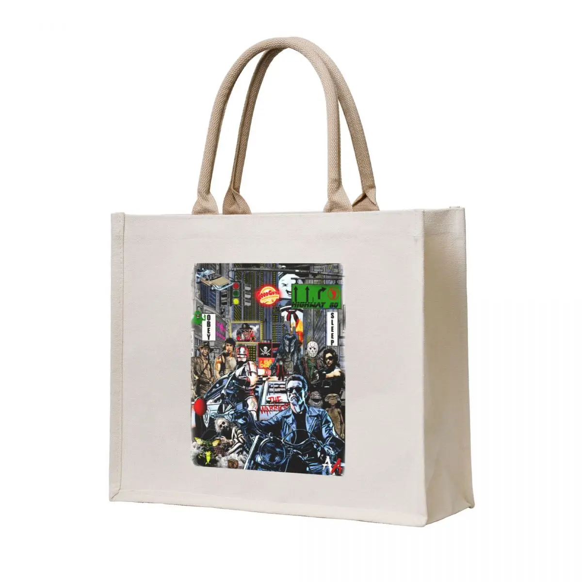 

the 80s Tote Bag Canvas handbag Big bag women