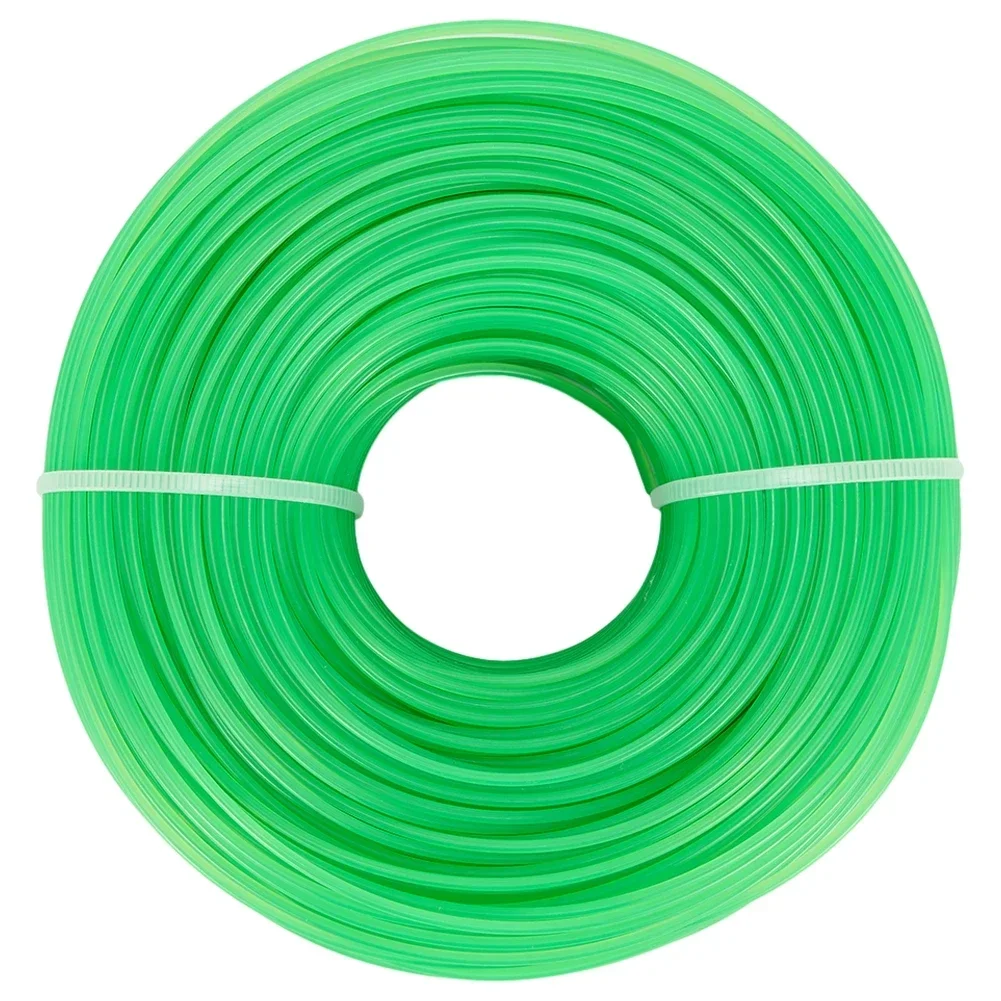 Linea tagliaerba 1,6 mm Linea tagliaerba in nylon per casa e giardino Trasparente per tagliaerba Guinzaglio alimentare Linea da giardino per tagliaerba