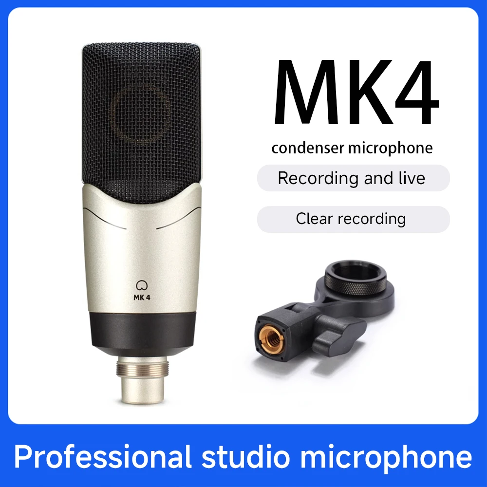 High Quality MK4 microphone Professional Condenser Rode Nt1 Condenser Microphone Set For Broadcasting podcast mic