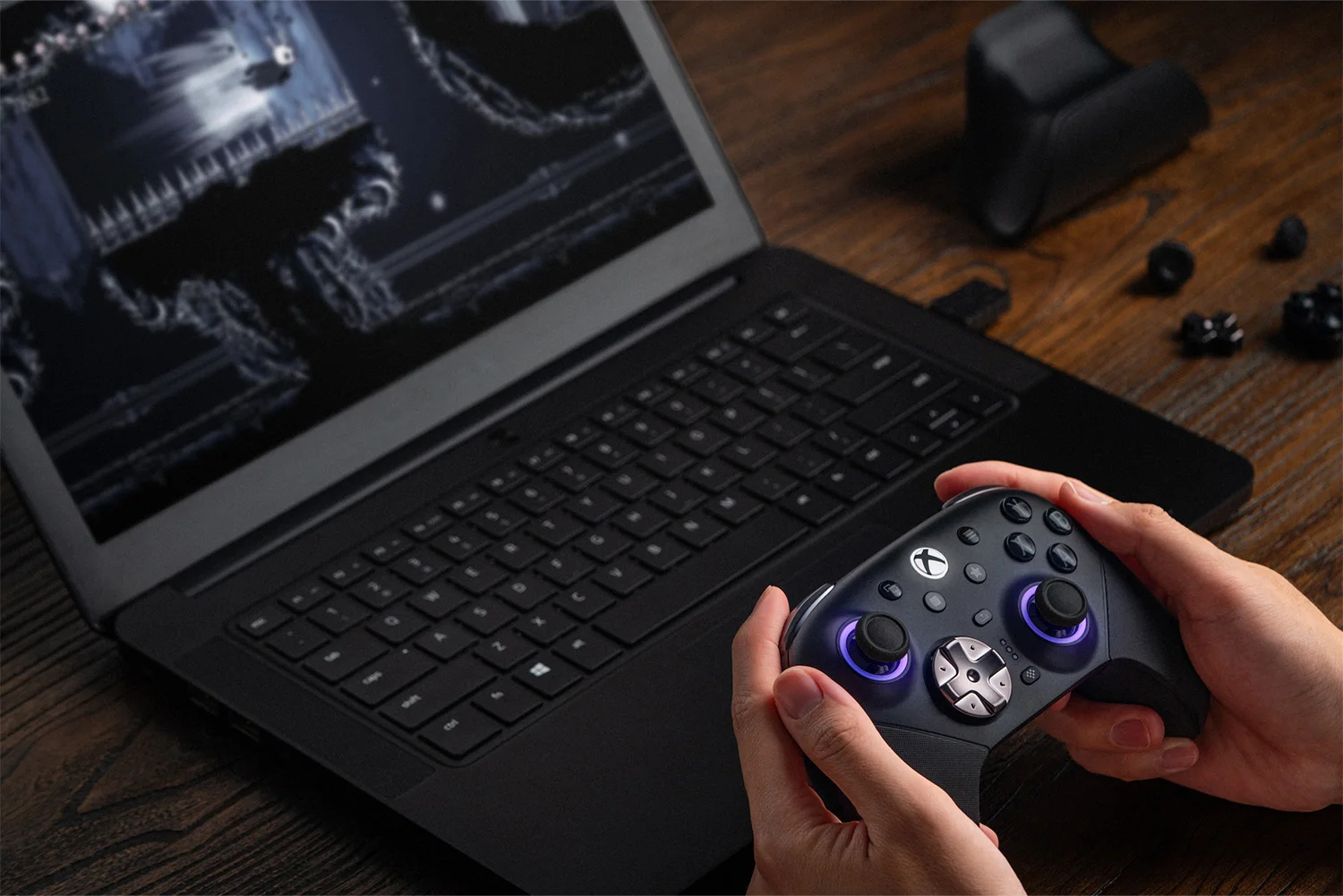 8Bitdo Ultimate 3E – kabelloser Controller für Xbox Series X/S, Xbox One, TMR-Joystick-Gamepad für Windows 10/11, Android und Apple. – Detail 13