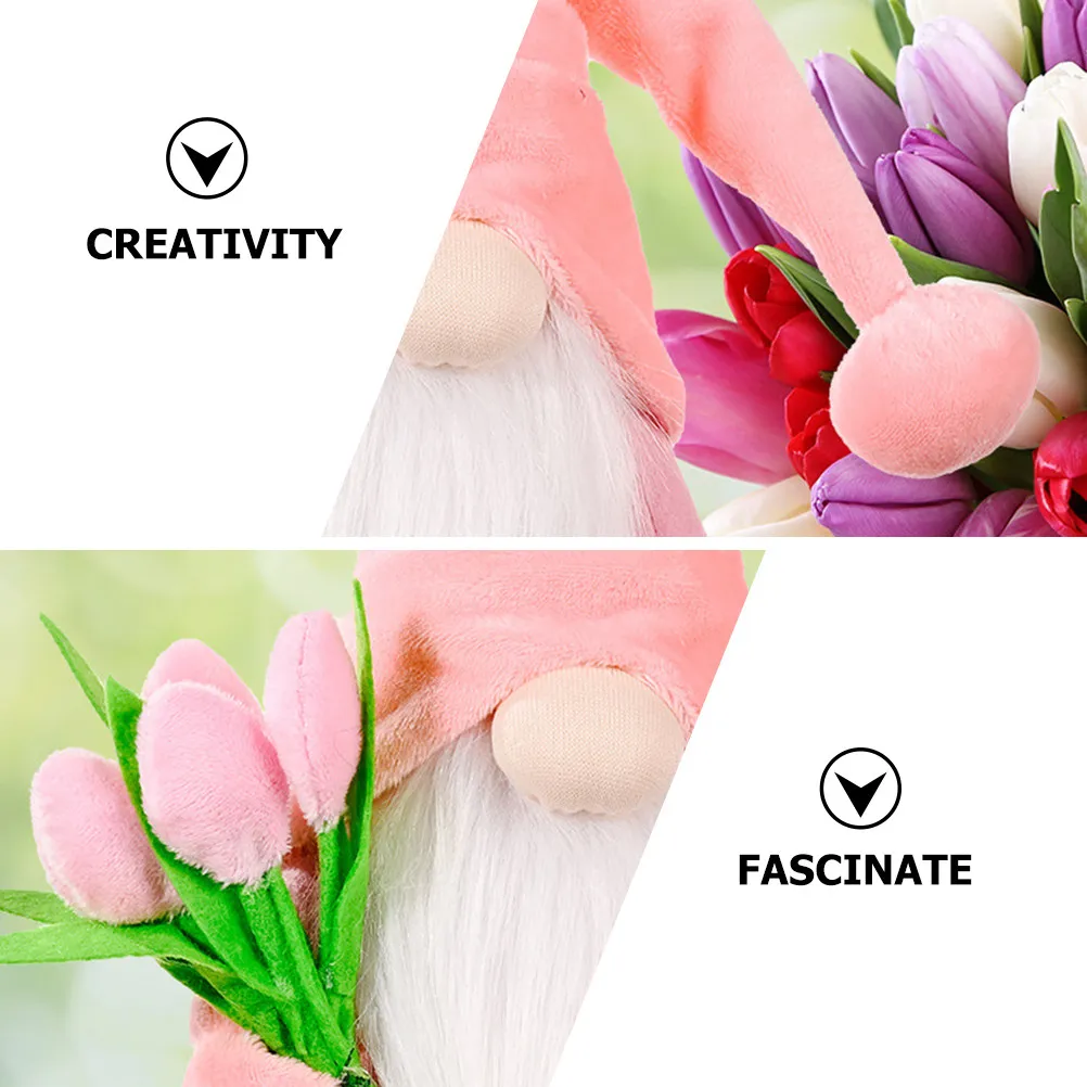 Festival Gnome Decor Featuring and Traditional Hat Perfect Mother's Day Gift for Family Friends Colleagues Home Living