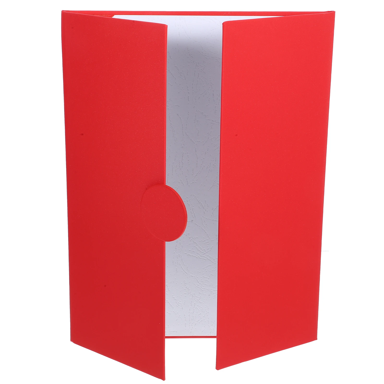 

Cover Decorative Paper Holder Folding Diploma Holder Award Certificate Protector Rounded Corner Document Folder Lightweight