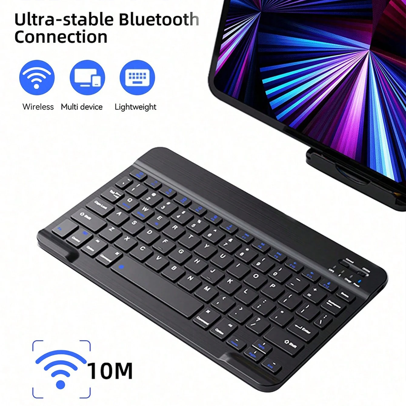 Multilingual Keyboard For Tablet Android 2025 iOS Windows Wireless Mouse iPad Samsung Xiaomi Pad Rechargeable Bluetooth Keyboard