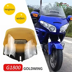 Fit for 2001 - 2017 HONDA GL1800 Goldwing Windscreen Standard Height Vented Smoke Windshield GL 1800 Gold Wing 2002 2003 2004