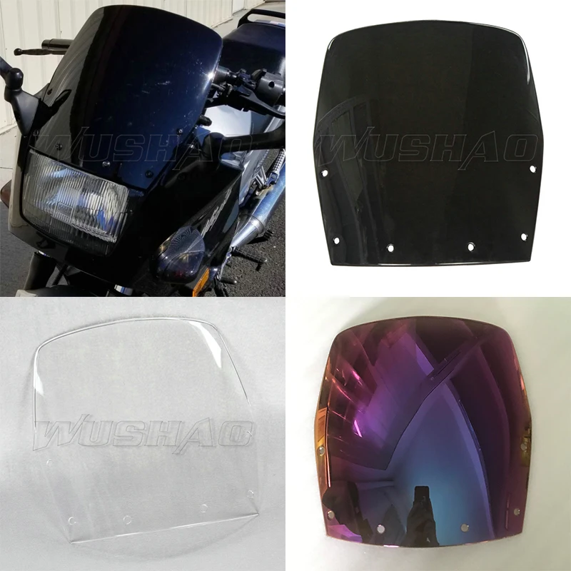 Motorcycle Windshield WindScreen For 1988-2000 2001 2002 2003 2004 2005 2006 2007 Kawasaki Ninja ZX250R ZX 250R ZX250 R EX250