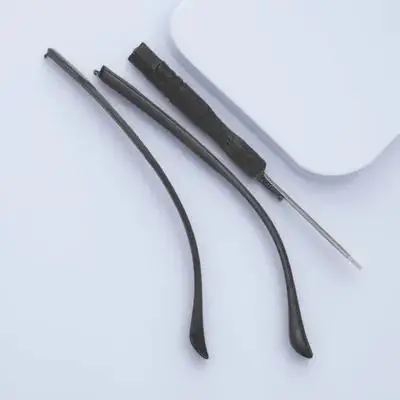 

Universal Glasses Arm Replacement Eyeglass Repair Kit Adjustable Ear Grippers Soft Non-Slip Temple Tips for Reading