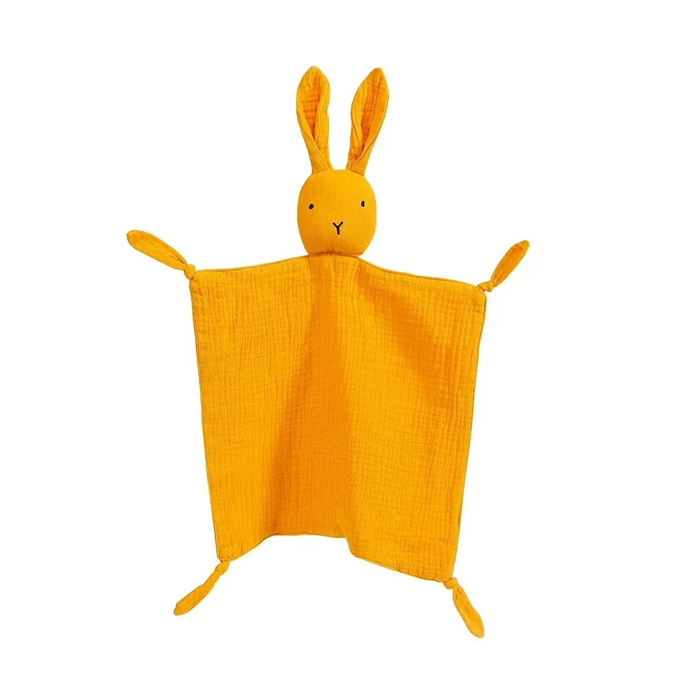Mousseline Baby Comfort Handdoek Katoenen Trooster Deken Zacht Pasgeboren Slapen Poppen Kindermode Slaap Speelgoed Kalmeren Sussen Handdoek Slabbetjes