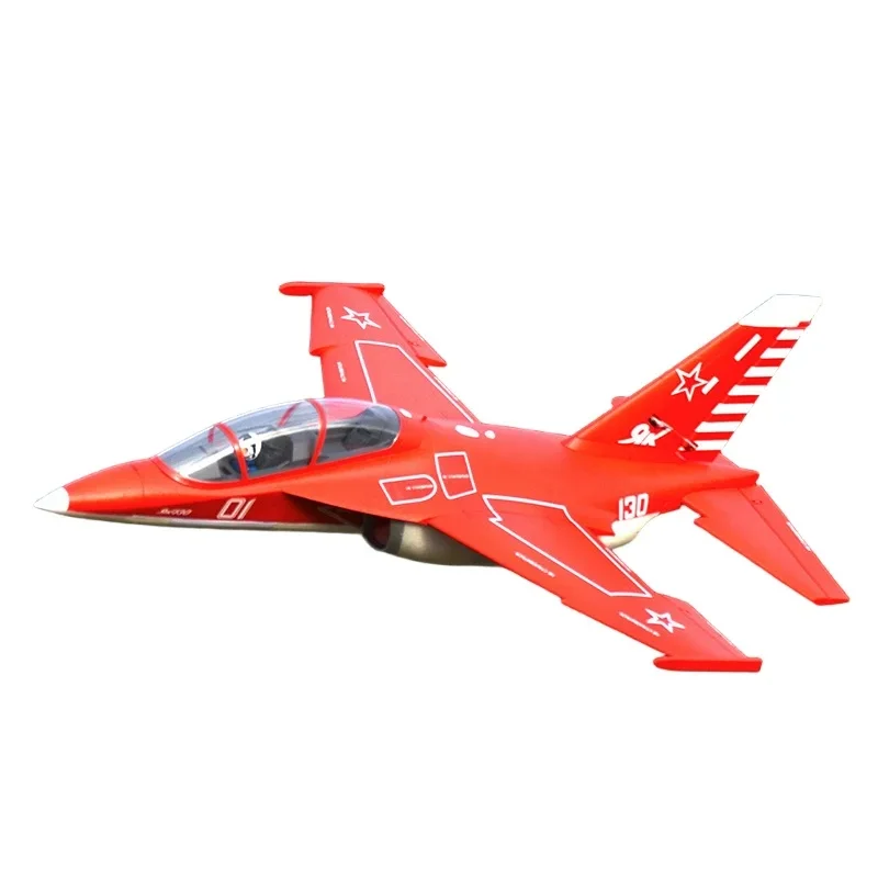 Fms 70 mm Yak-130 V2 Jacques verbesserte erweiterte Trainer-Simulation elektrische ferngesteuerte Schaumstoffflugzeuge Starrflügelflugzeugmodell