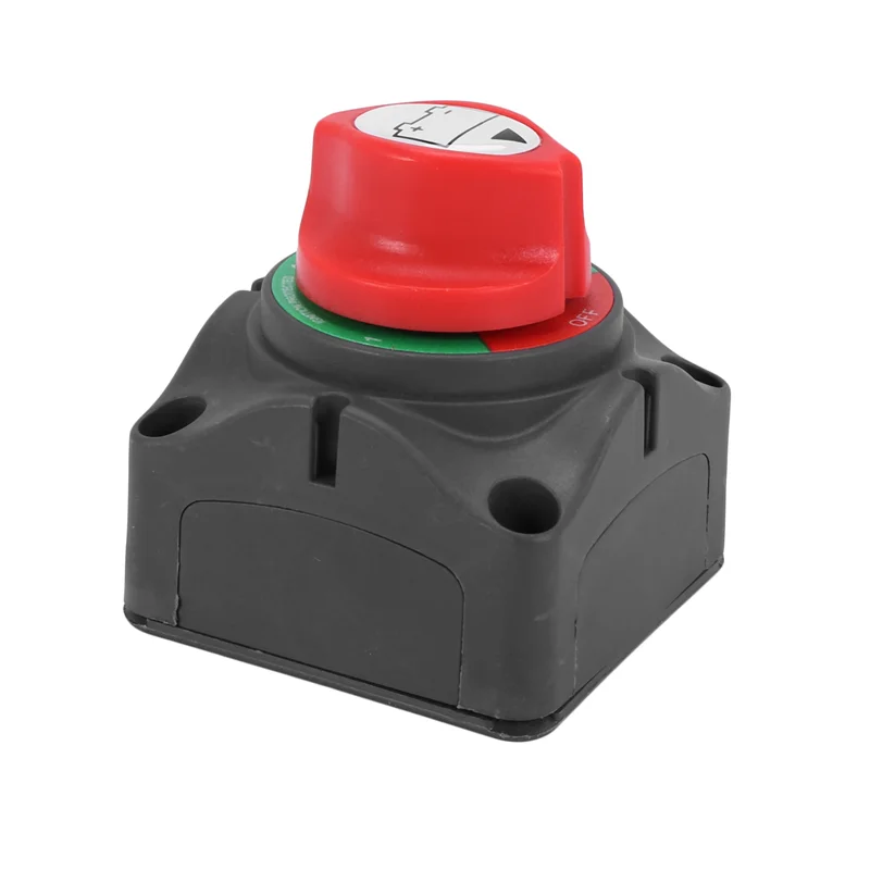 

6X 3 Position Disconnect Isolator Master Switch, 12-60V Battery Power Cut Off Kill Switch