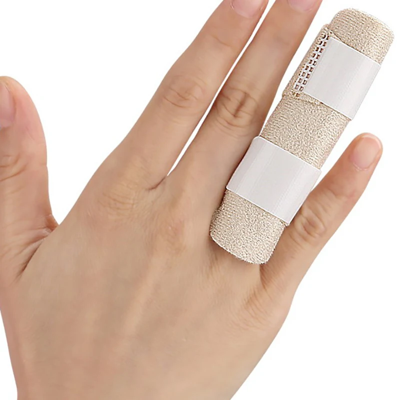 1Pc Finger Protector Fixation Belt Joint Dislocation Sprain Fingers Splint After Arthroplasty Hallux Toe Separator Sleeve