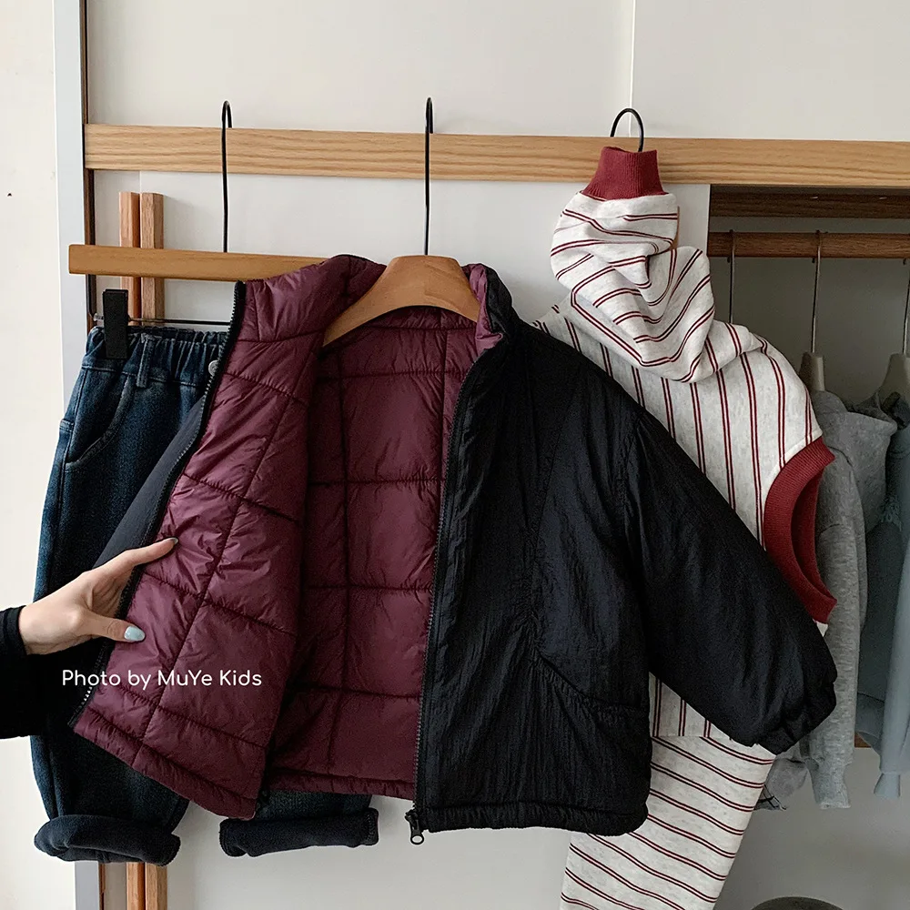 

Toddler Boys Parkas New Winter Patchwork Contrast Infant Baby Boys Cotton Coat New Winter Turtleneck Kids Boys Outerwear Coat