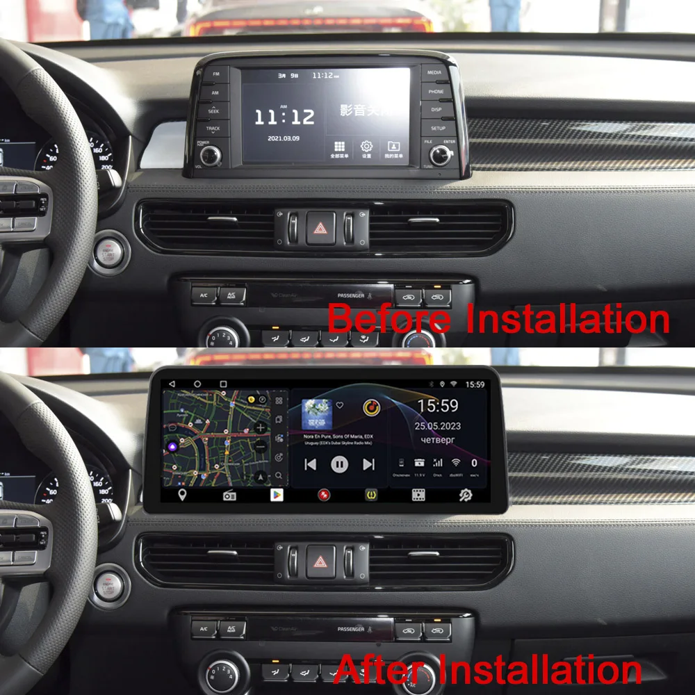 12.3 inch car radio redpower for Kia kx7 2017-2023 car DSP Android 10,0 CarPlay audio