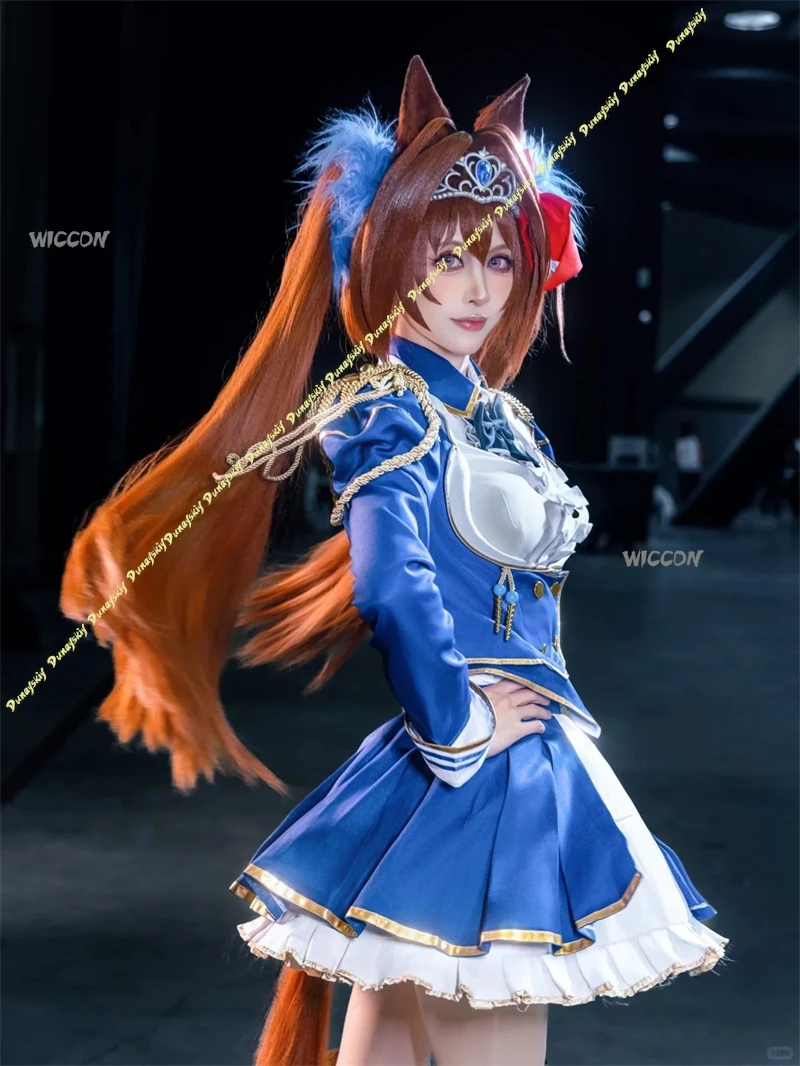 Pretty Derby Costume Daiwa Scarlet Cosplay High Quality Costume Set With Clothes,Wigs,Shoes,Tail Hallowen Play Role Clothes
