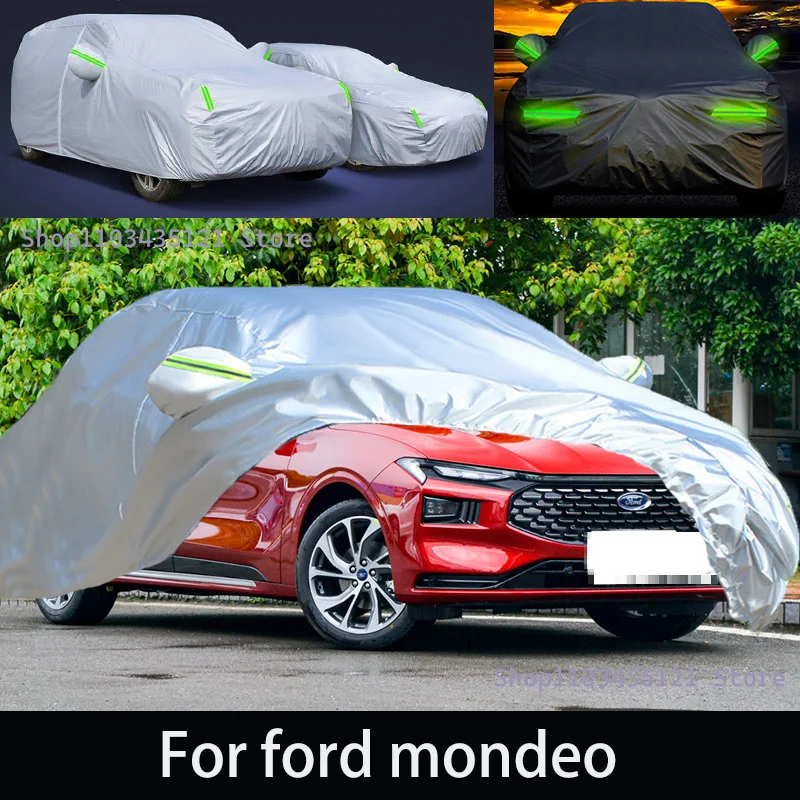 

For ford mondeo Outdoor Protection Full Car Covers Snow Cover Sunshade Waterproof Dustproof Exterior Car accessories